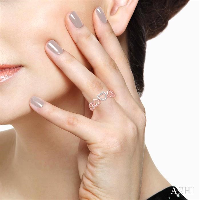 Heart Shape Diamond Fashion Ring-4