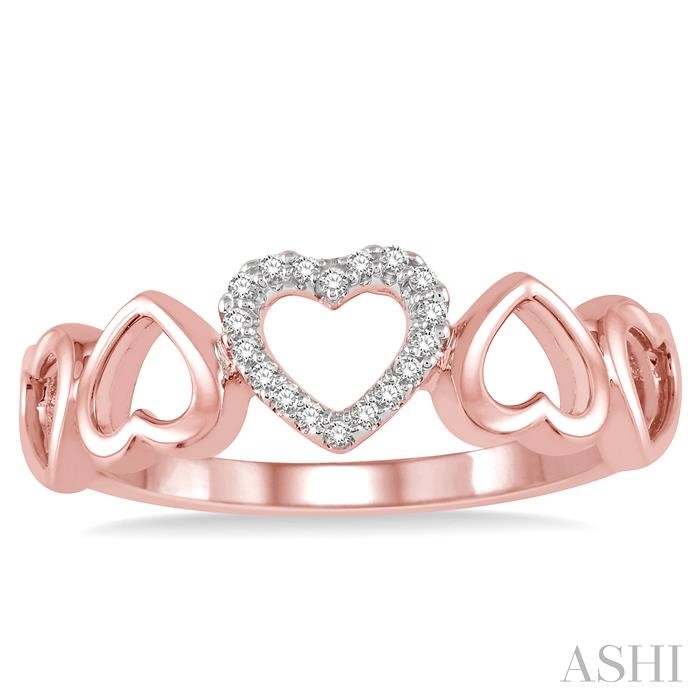 Heart Shape Diamond Fashion Ring-2