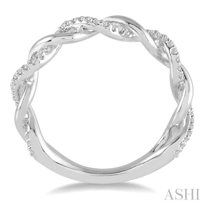 Twisted Diamond Fashion Ring-3