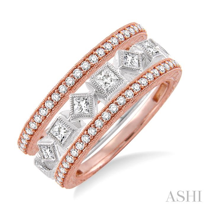 STACKABLE DIAMOND BAND SET