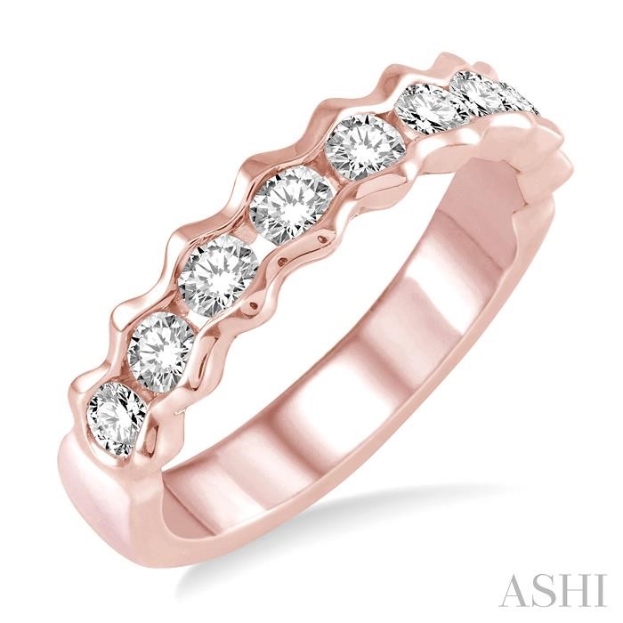 STACKABLE DIAMOND WEDDING BAND