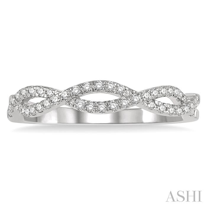 Swirl Diamond Fashion Ring-2