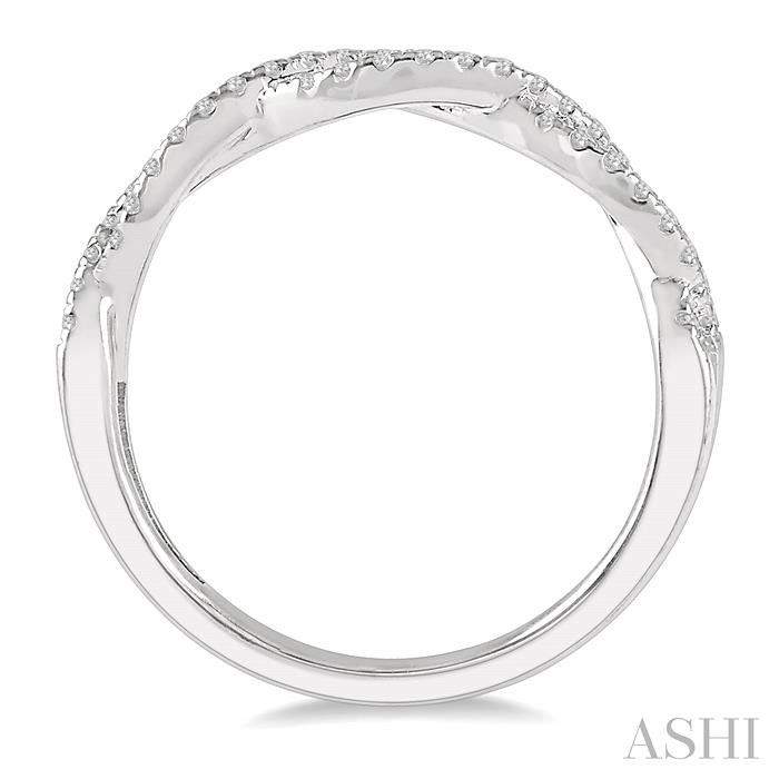 Swirl Diamond Fashion Ring-3
