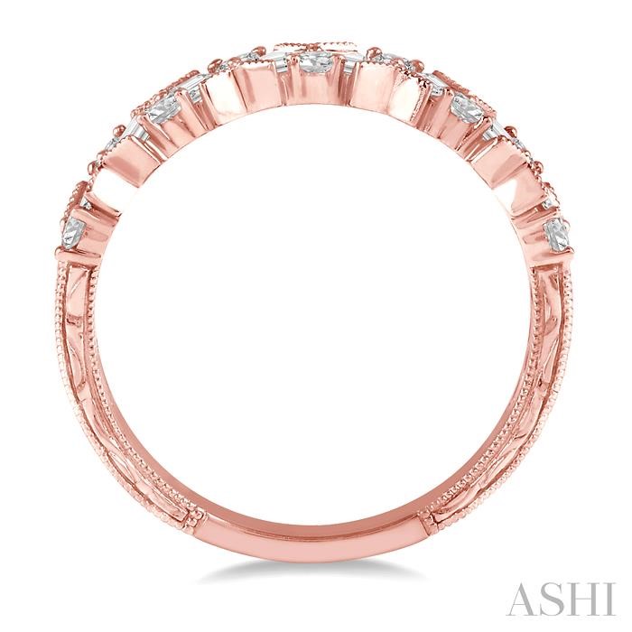 Scatter Zig-Zag Baguette Diamond Fashion Band-3