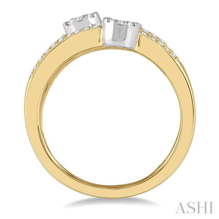 Round Shape Lovebright Diamond Fashion Ring-3