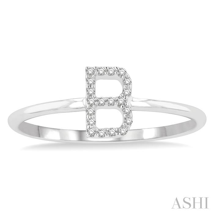 Block 'B' Initial Diamond Ring-2