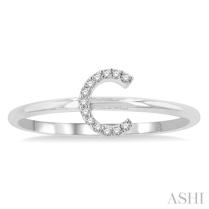 Block 'C' Initial Diamond Ring-2