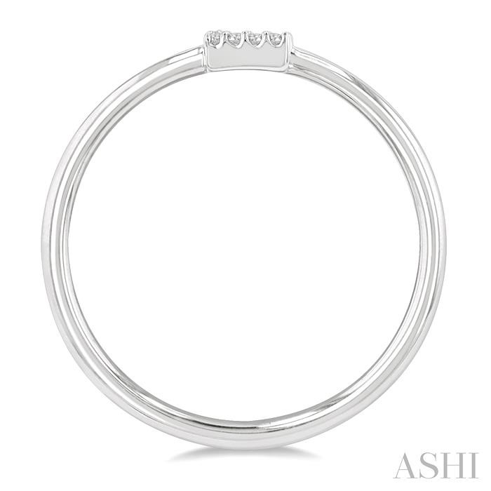 Block 'E' Initial Diamond Ring-3