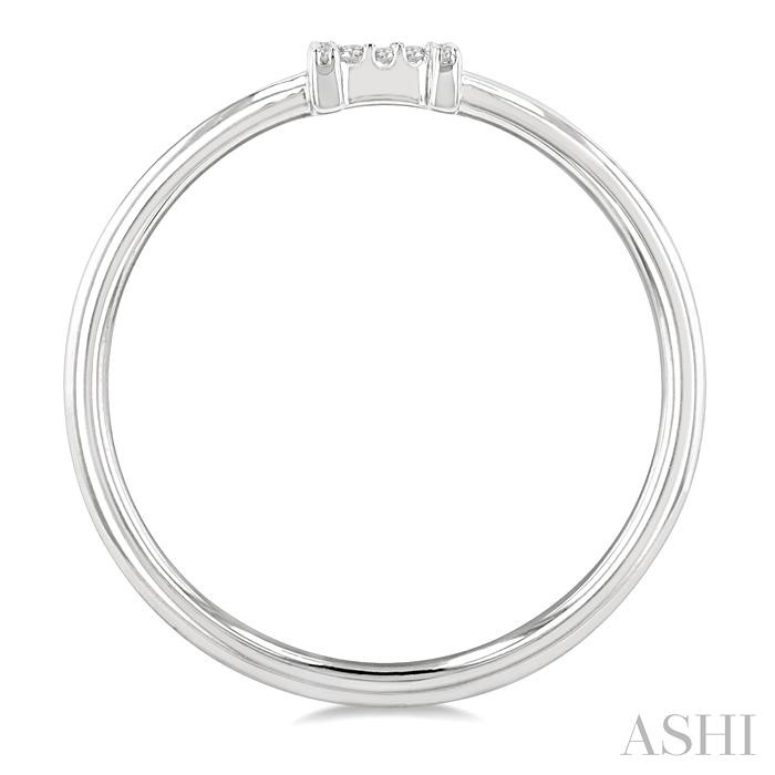 Block 'H' Initial Diamond Ring-3