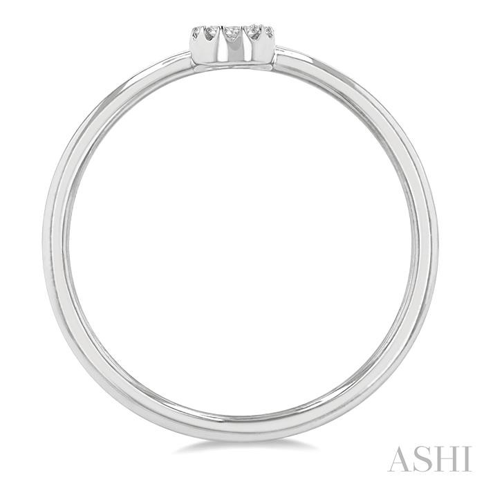 Block 'S' Initial Diamond Ring-3