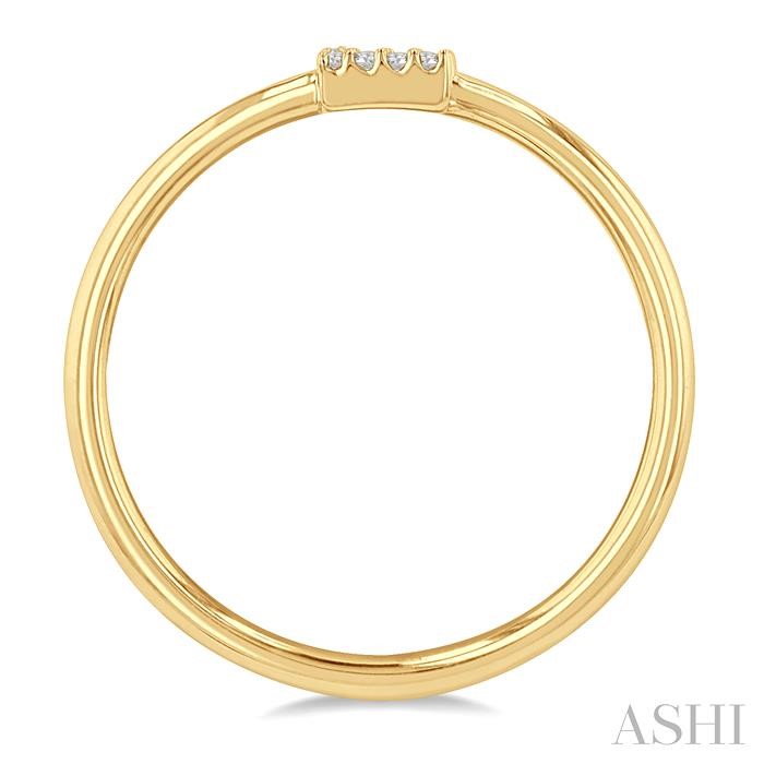 Block 'E' Initial Diamond Ring-3