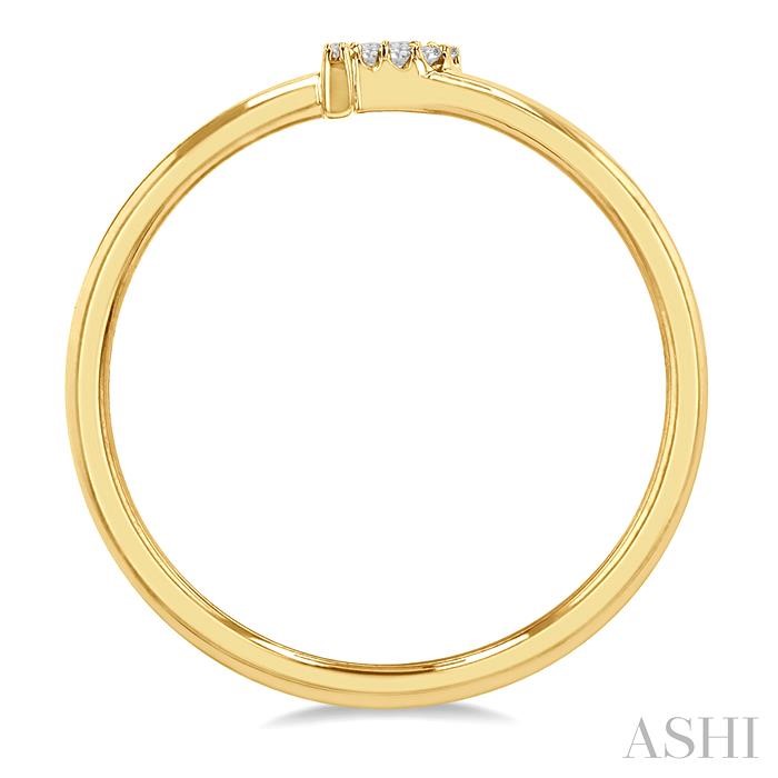 Block 'P' Initial Diamond Ring-3