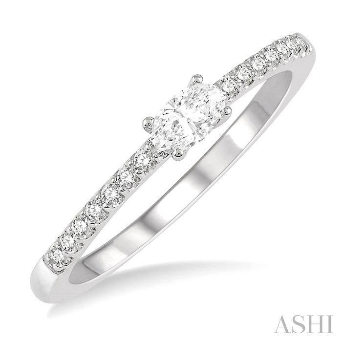 EAST WEST STACKABLE DIAMOND RING