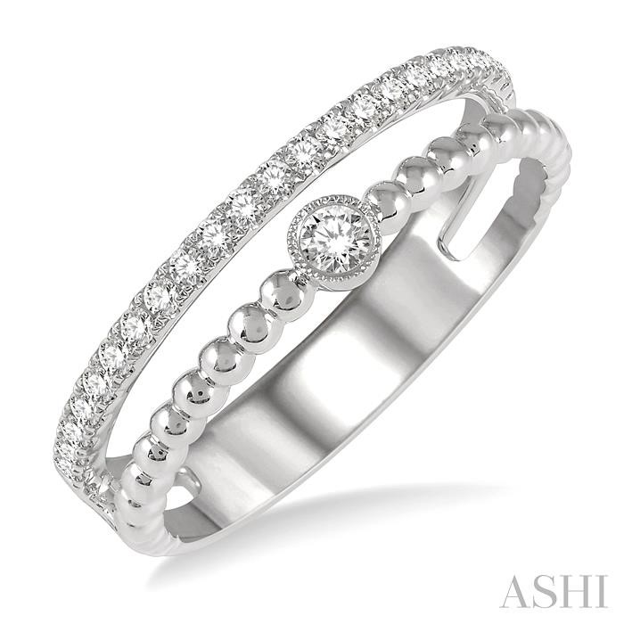 DOUBLE ROW DIAMOND RING