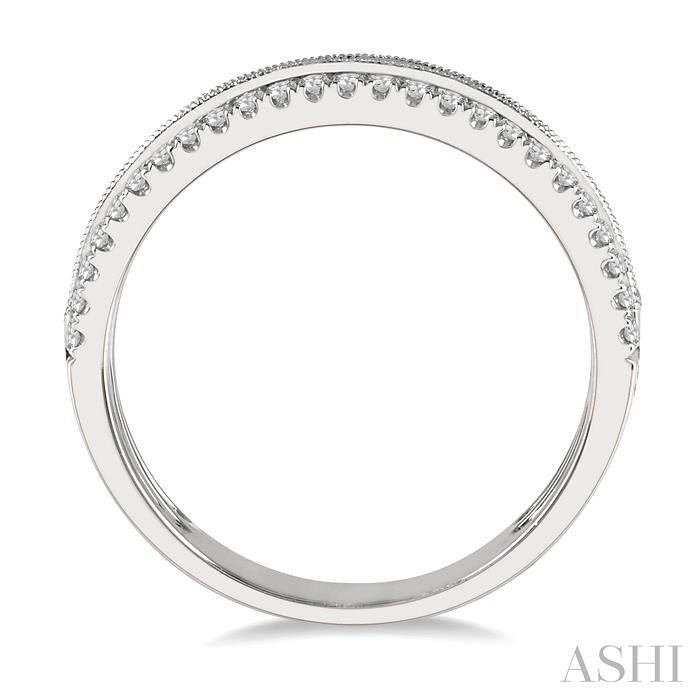 Double Row Baguette Diamond Fashion Band-3