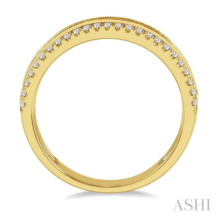Double Row Baguette Diamond Fashion Band-3