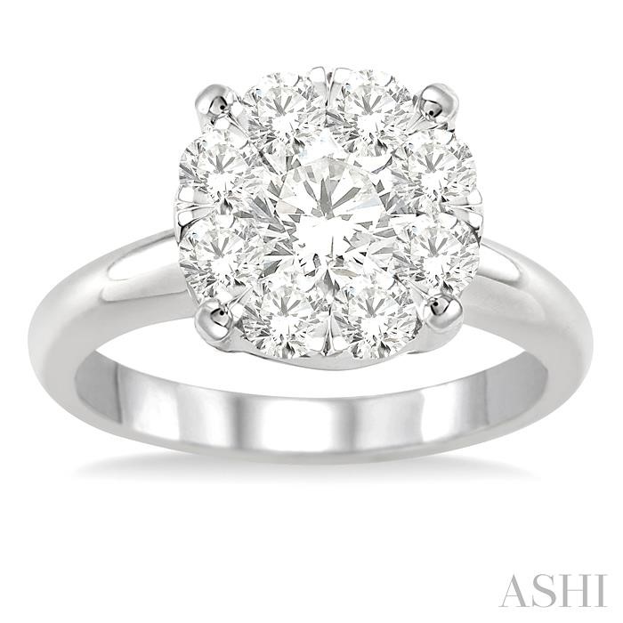Round Shape Lovebright Essential Diamond Ring-2