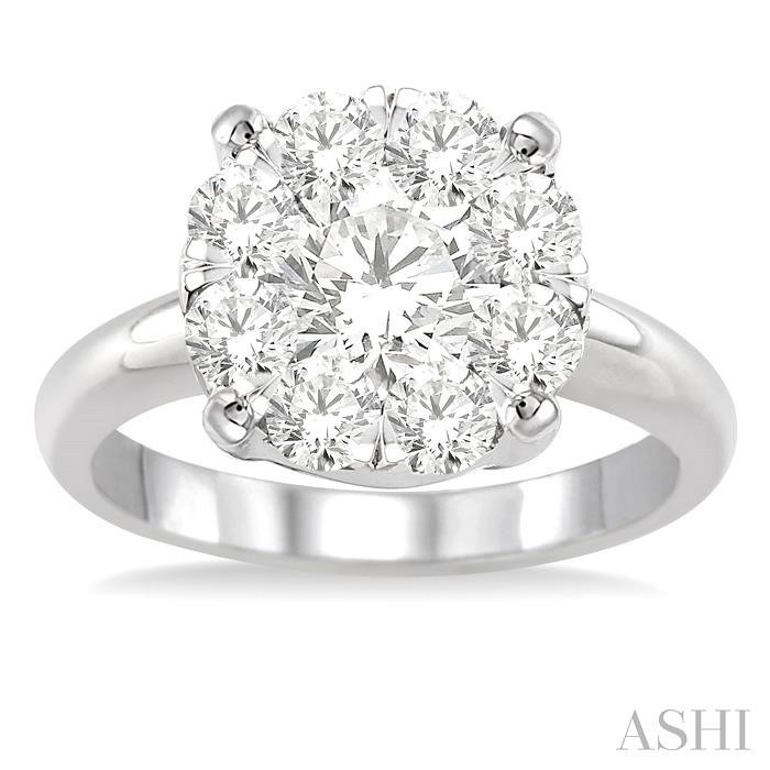 Round Shape Lovebright Essential Diamond Ring-2