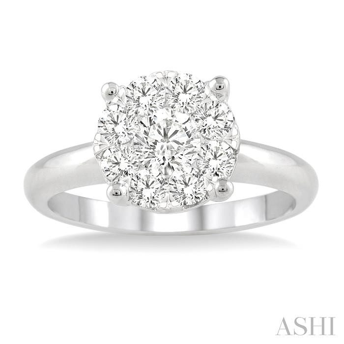 Round Shape Lovebright Essential Diamond Ring-2
