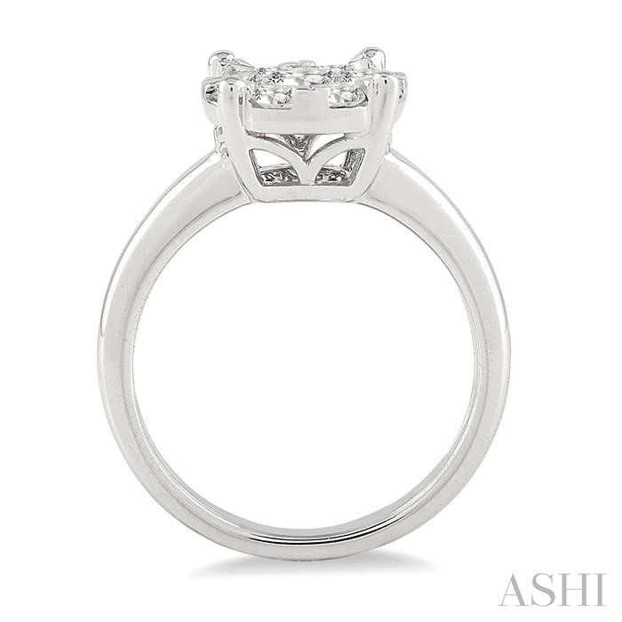 Round Shape Lovebright Essential Diamond Ring-3