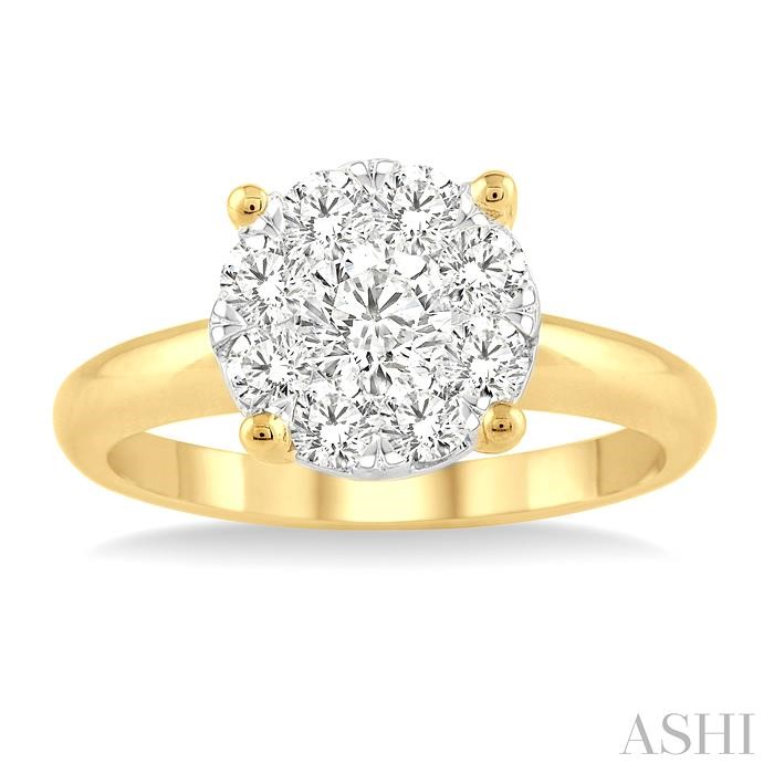 Round Shape Lovebright Essential Diamond Ring-2