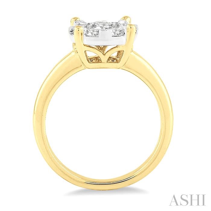 Round Shape Lovebright Essential Diamond Ring-3