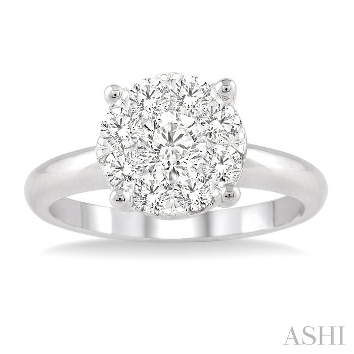 Round Shape Lovebright Essential Diamond Ring-2