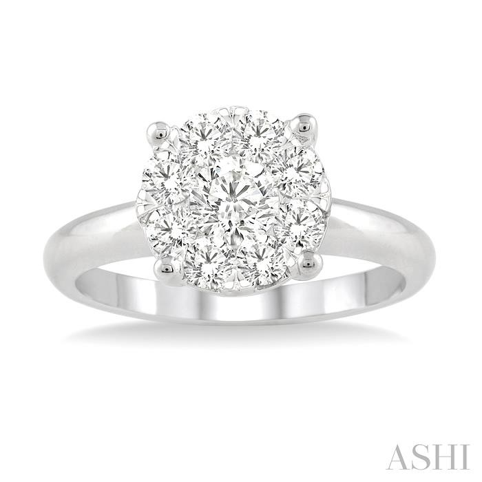 Round Shape Lovebright Essential Diamond Ring-2