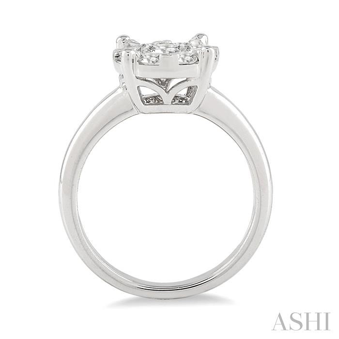 Round Shape Lovebright Essential Diamond Ring-3