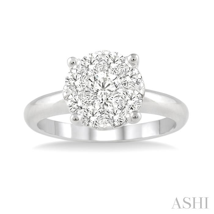 Round Shape Lovebright Essential Diamond Ring-2