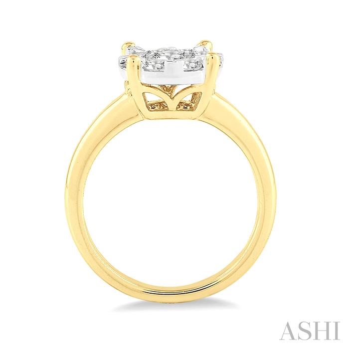 Round Shape Lovebright Essential Diamond Ring-3