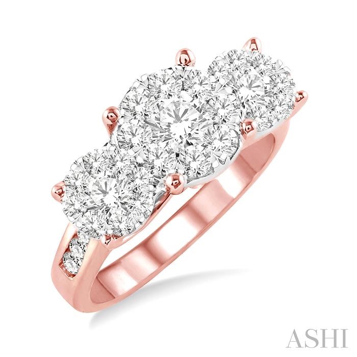 PAST PRESENT & FUTURE LOVEBRIGHT ESSENTIAL DIAMOND RING