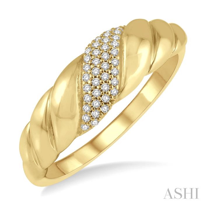 WAVE DIAMOND FASHION RING