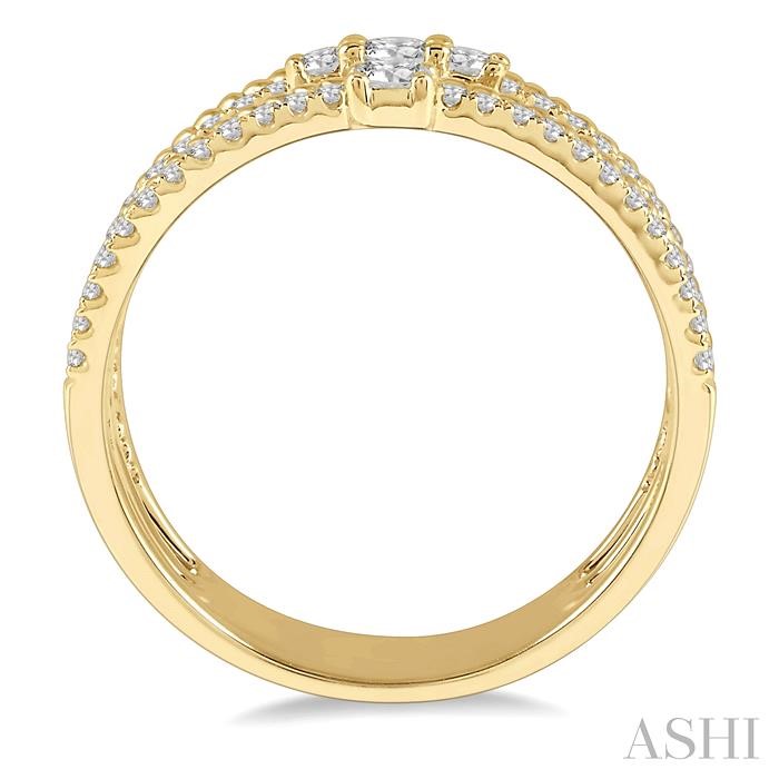 Diamond Layered Fashion Ring-3