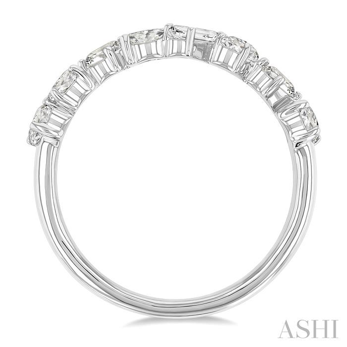 Mixed Shape Diamond Fashion Band-3