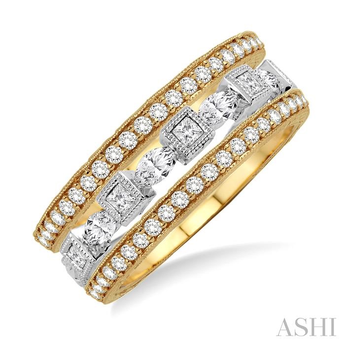 STACKABLE DIAMOND BAND SET