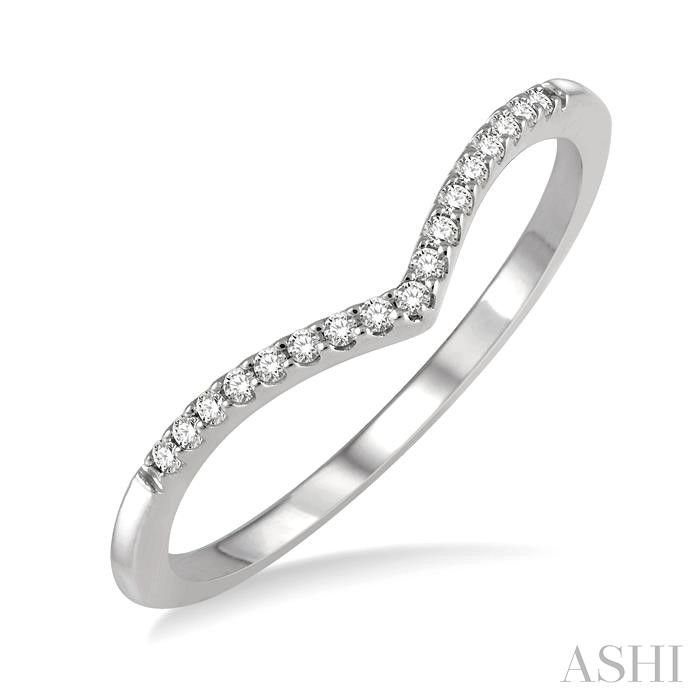 STACKABLE CHEVRON PETITE DIAMOND FASHION RING