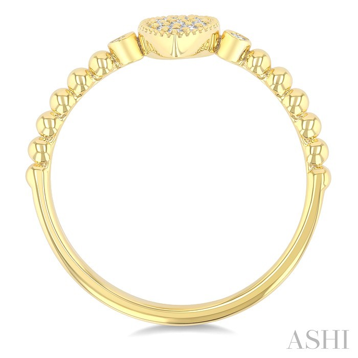 Bead Bijoux Marquise Shape Petite Diamond Fashion Ring