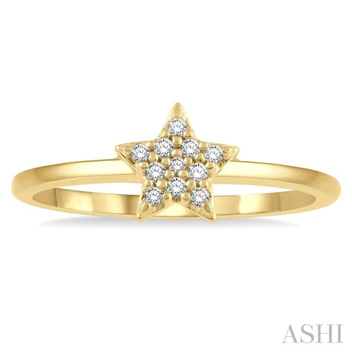 Stackable Star Petite Diamond Fashion Ring-2
