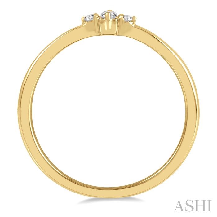 Stackable Petite Baguette Diamond Fashion Ring-3