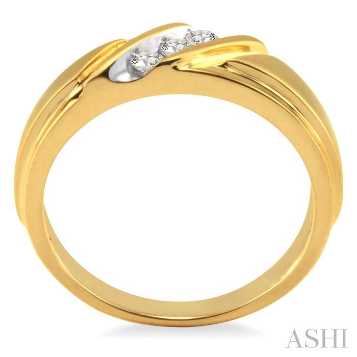 Men's Channel Set Diamond Band-3
