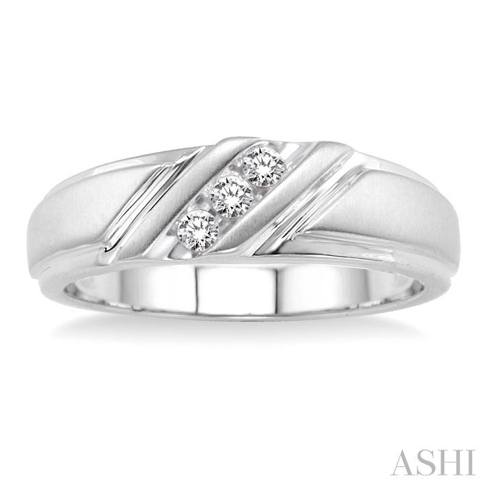 Men's Channel Set Diamond Band-2