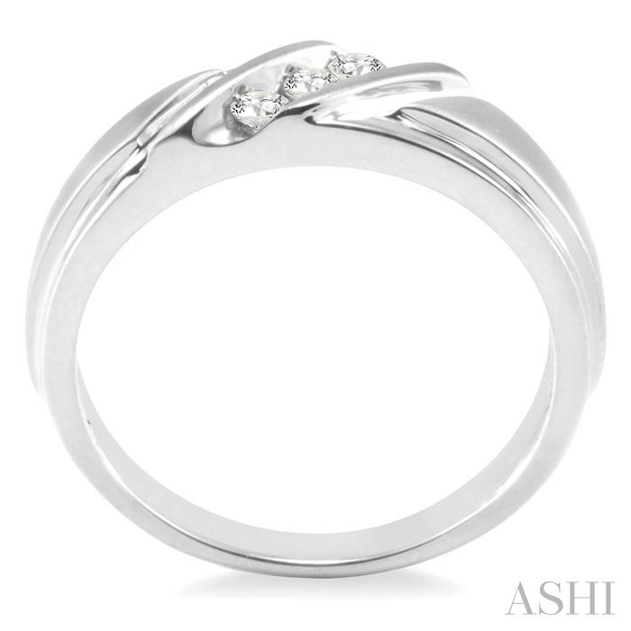Men's Channel Set Diamond Band-3