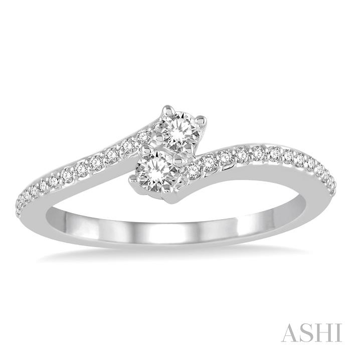 2 Stone Diamond Ring-2