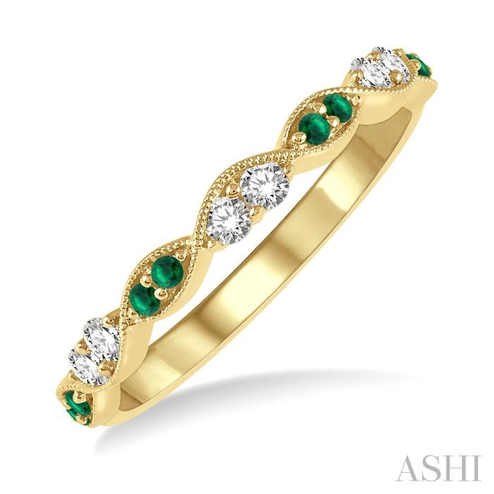 GEMSTONE & DIAMOND BAND