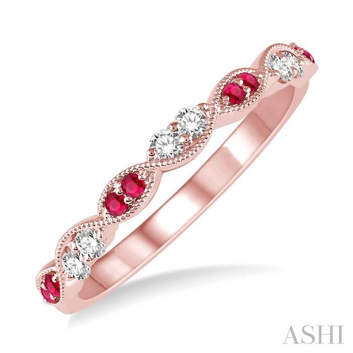 GEMSTONE & DIAMOND BAND