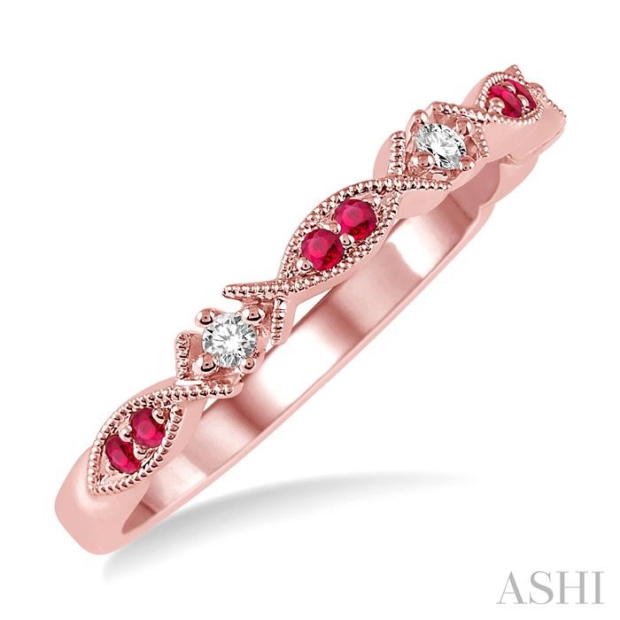 GEMSTONE & DIAMOND BAND