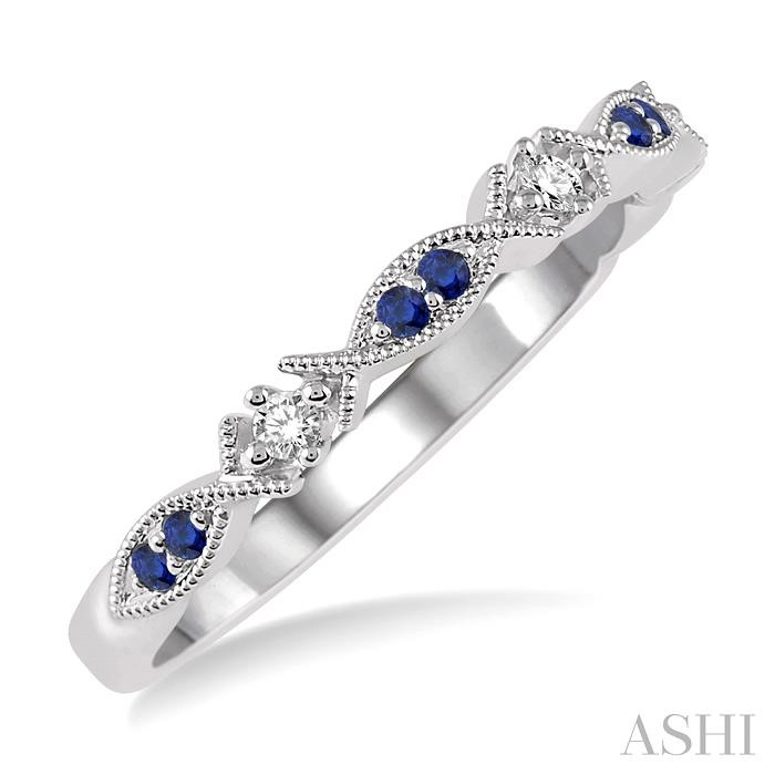 GEMSTONE & DIAMOND BAND