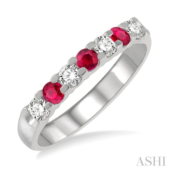 7 ALTERNATE GEMSTONE & DIAMOND WEDDING BAND