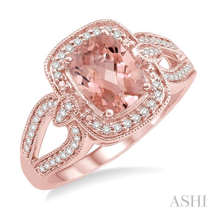 GEMSTONE & DIAMOND RING